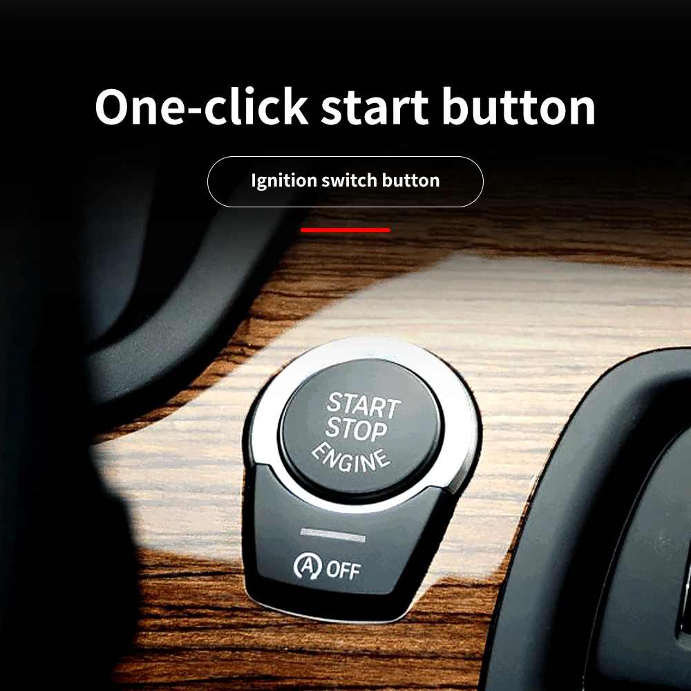 Кнопка запуска и остановки двигателя автомобиля подходит для BMW f10 f11 БЕСКЛЮЧЕВОЙ