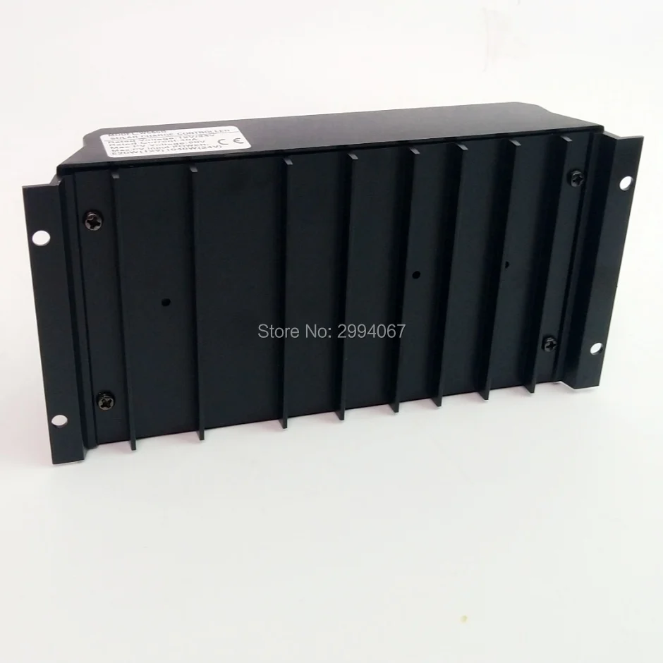 60A/50A/40A/30A/20A/10A ШИМ Солнечный Контроллер заряда 12 В 24Vdc солнечное зарядное