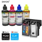 Картриджи DMYON PG40 CL41 XL для принтера, совместимы с чернилами Canon Pixma IP1180 IP1200 IP1300 IP1600 IP1700 IP1880 IP2200 IP2580