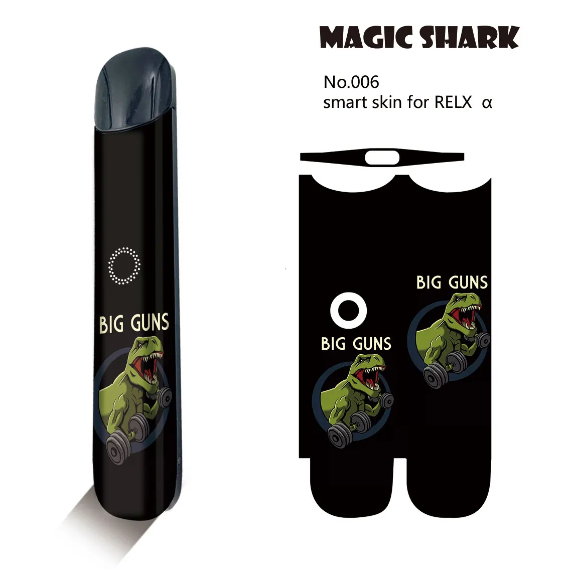 

Fashion New Drops Bear High Quality PVC E Cigarette Vape Case Cover Sticker for Relx a Alpha Kit