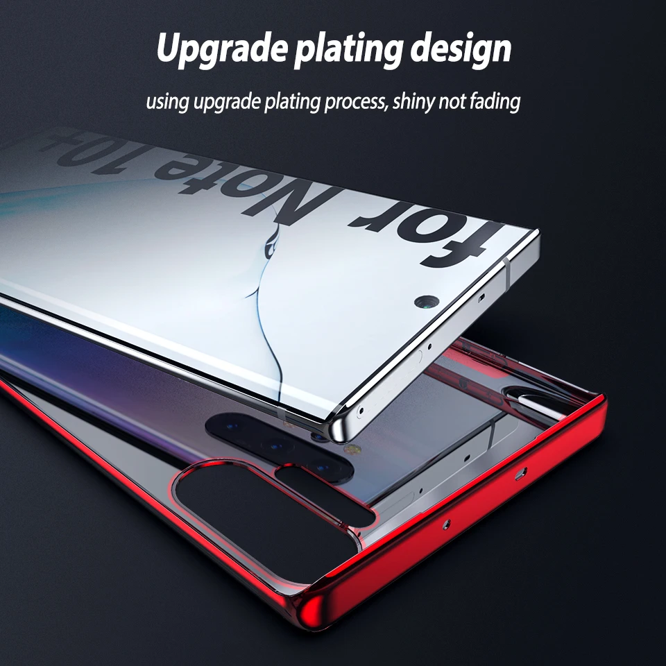 Ультратонкий Мягкий ТПУ прозрачный чехол для samsung Galaxy Note 10 + 5G телефонные чехлы Plus