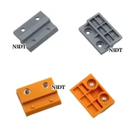 20Pcs Decorative Wallboard Panel Plastic Fixing Z Clip Position Locater Marker Wall Hanging Hook
