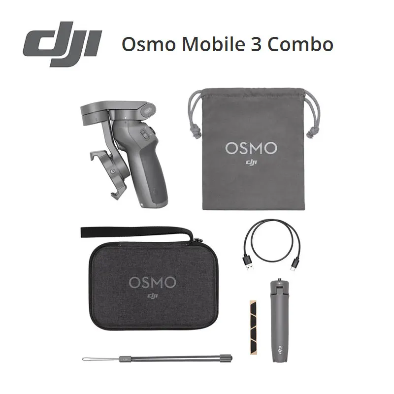 DJI Osmo Mobile 3 складной gimbal ActiveTrack 3,0 спортивный режим управление жестами Быстрый рулон Osmo Mobile 3 комбо
