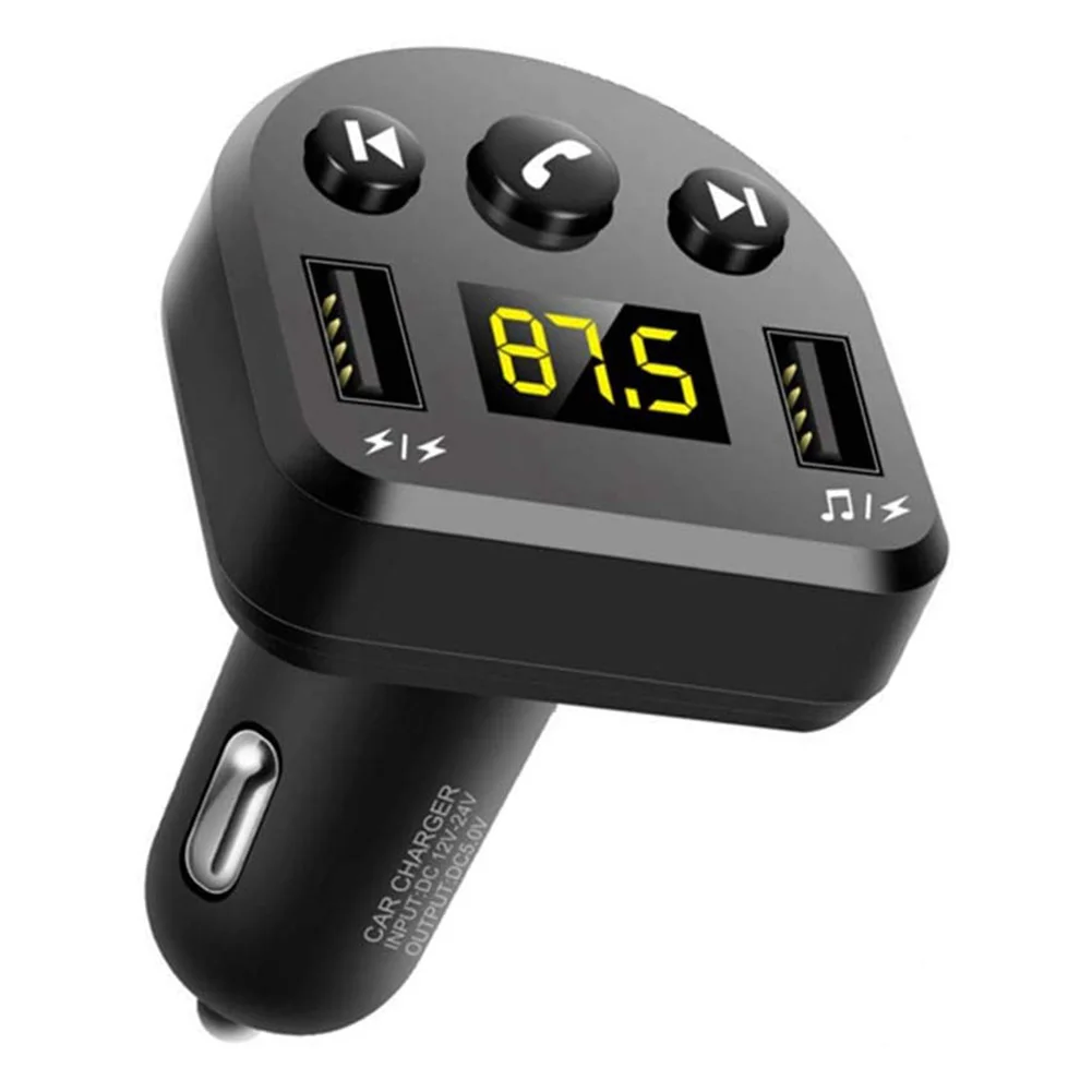 DC12-24V Автомобильный Универсальный fm-передатчик Bluetooth MP3-плеер радиоадаптер с