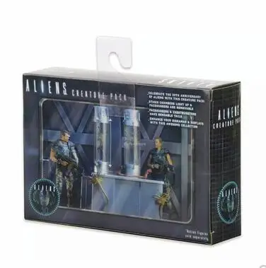 14 см фигурка инопланетянина создание пакет Stasis Chanber светодиодный свет ПВХ