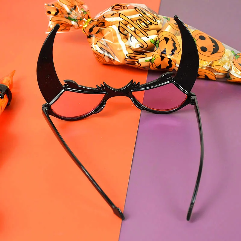 

Halloween Glasses Masquerade Party Funny Glasses Pumpkin Skull Spider Web Scary Eyeball Tricky Photo Props Halloween Decorations