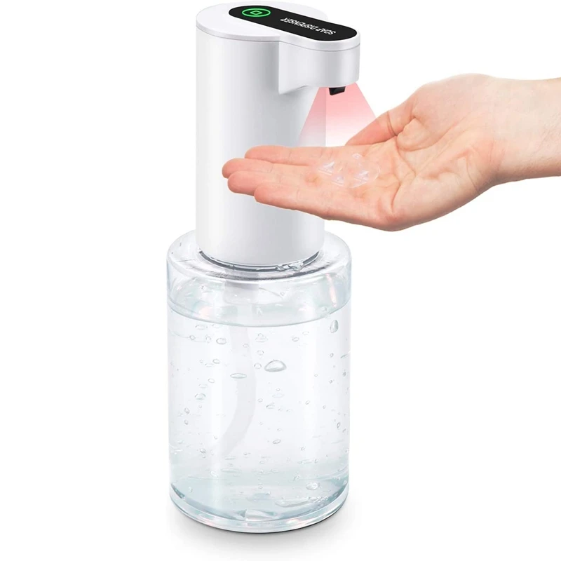 

New-Automatic Alcohol Dispenser Touchless Spray Machine Sensor Press Soap Dispenser 350Ml Soap Dispenser Suitable for Home