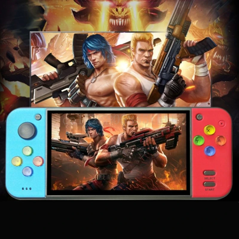 

RS-11 5.1" Retro Handheld Game Console Video Gaming Player TF Card TV Output
