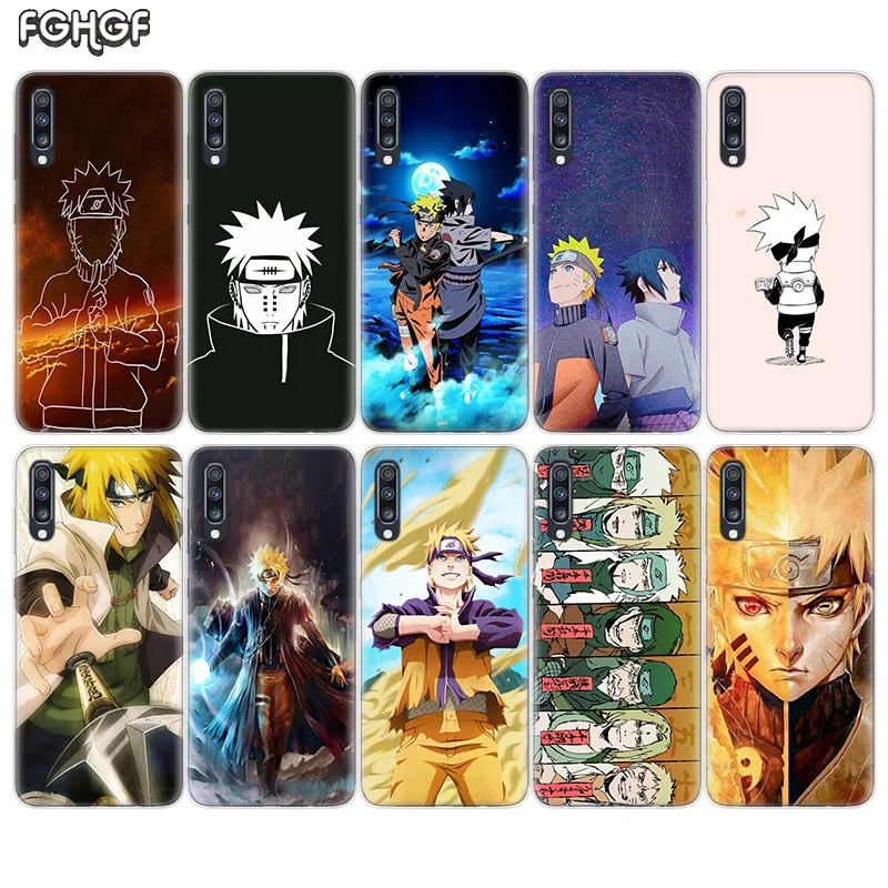 Anime Naruto Sasuke Minato TPU Case For Samsung Galaxy S10 Plus S10E A70 A50 A30 M40 M30 M20 A60 A40 A20 A10 M10 A20E A80 Cover |