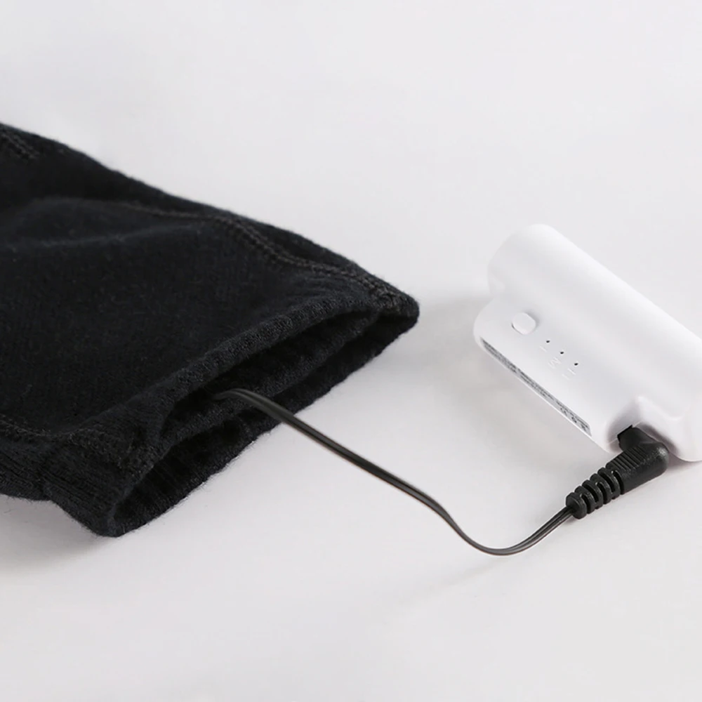 

Unisex Winter Heated Socks With Battery Rechargeable Temperature Adjustable Electric Carbon Fiber Heating Warm Feet Cotton Socks