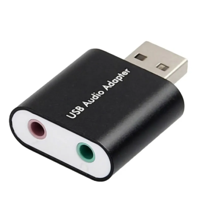 Переходник USB-AUX внешний 7 1 каналов для Windows и Mac |