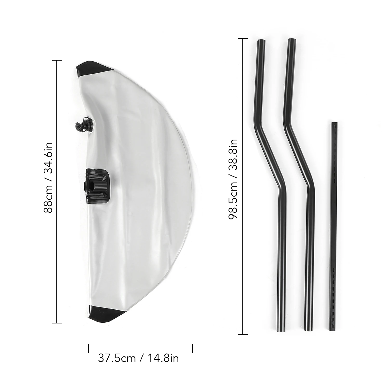 Надувной рыболовный поплавок с боковыми рычагами удочка каяк лодка стоячий