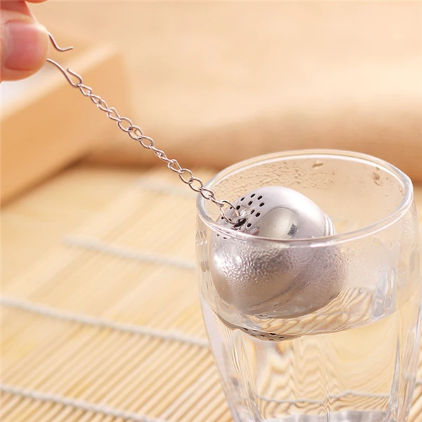 Новая Эфирная шаровая сетка для заварки чая из нержавеющей стали фильтр с крюком