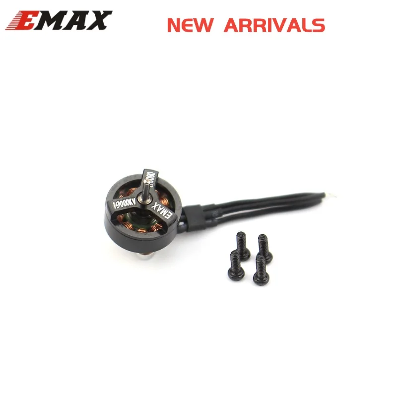 EMAX Official Nanohawk запасные части 0802 19000kv бесщеточный двигатель для FPV гоночного дрона