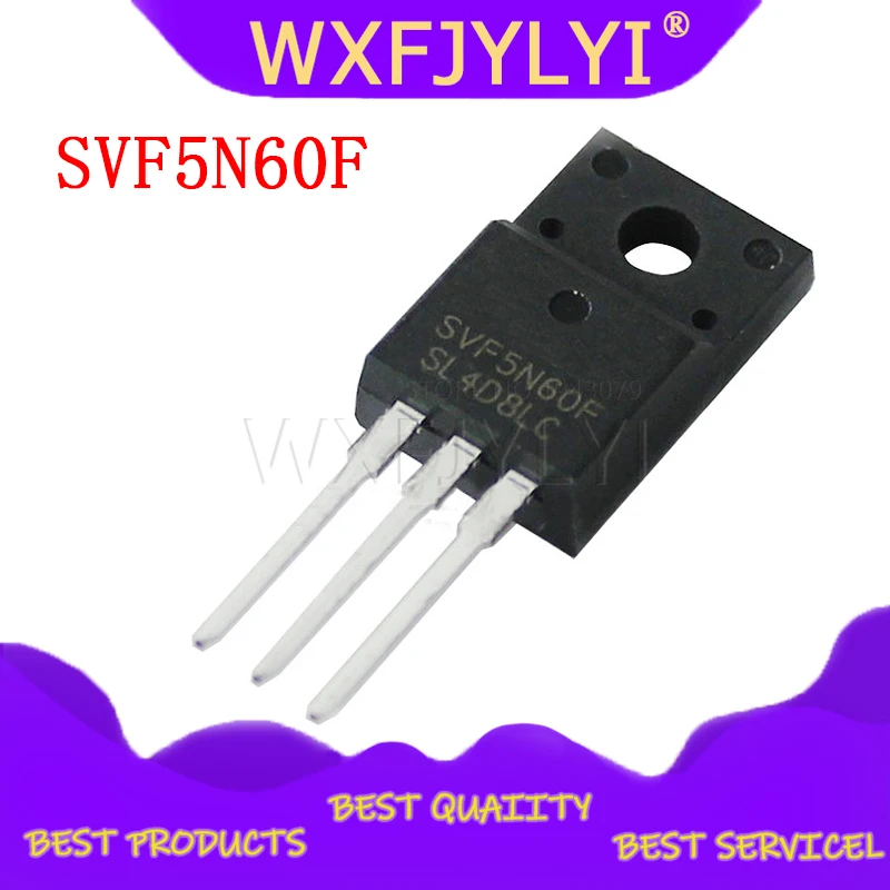 

5 шт./лот, SVF5N60F, оригинальная трубка для телефона, с функцией «MOS»