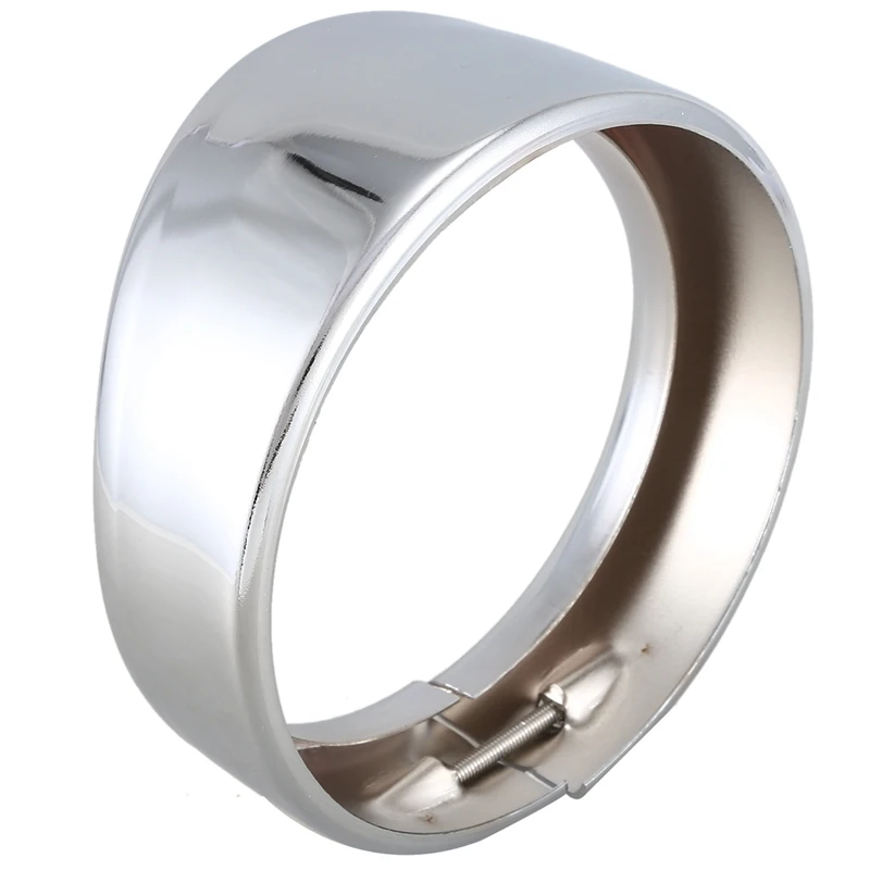 

Motorcycle 7 Inch + 4.5 Inch Headlight Trim Ring Visor Style for Touring Road King Electra Glide Softail Fld/Flh Motorcycle Acce