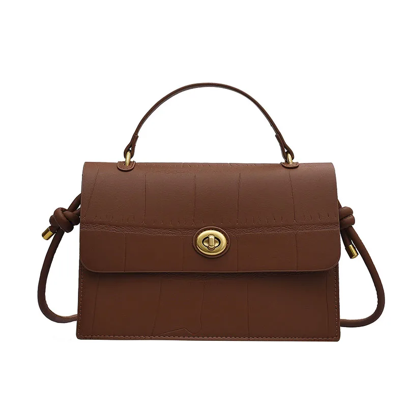 

pattern Square Crocodile Tote bag 2021 New High quality PU Leather Women's Designer Handbag High capacity Shoulder Messenger Bag