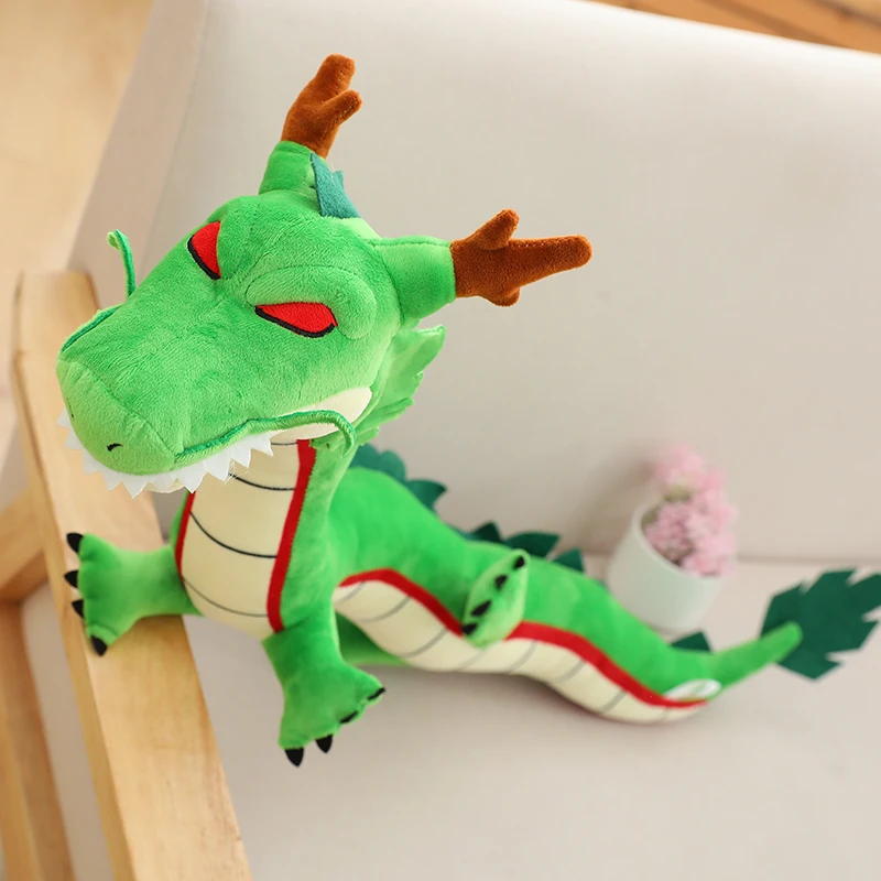 Мягкое плюшевое животное дракон 80/100 см Shenron Дракон аниме земля собирать куклы