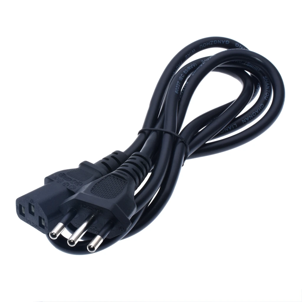 1 шт. Ltaly кабель питания итальянский IEC C13 шнур 5 м 10A для настольных ПК компьютера AC