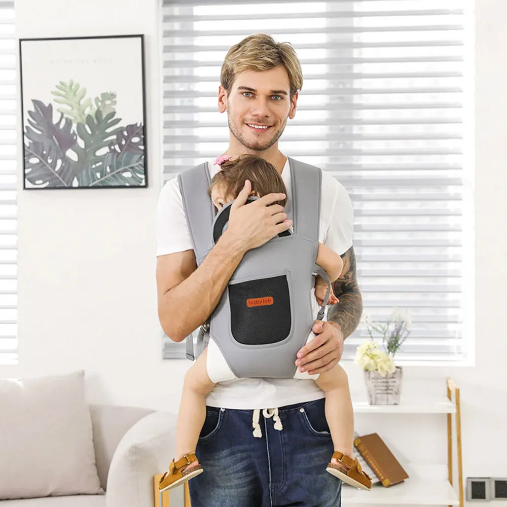 Ergonomic Newborn Baby Carrier Backpack Infant Kids Hipseat Sling Front Facing Kangaroo Lightweight Wrap for Travel | Мать и ребенок