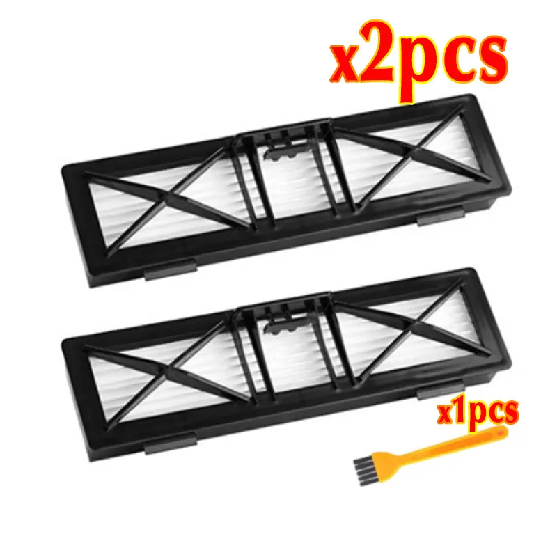 2pcs filter Запчасти для пылесоса HEPA фильтр для Neato Botvac подключенный D серии 945-0215 D3 D4 D5 D6 D7 D70 D75 D80 D85 фильтры Замена - Цвет: 2pcs filter
