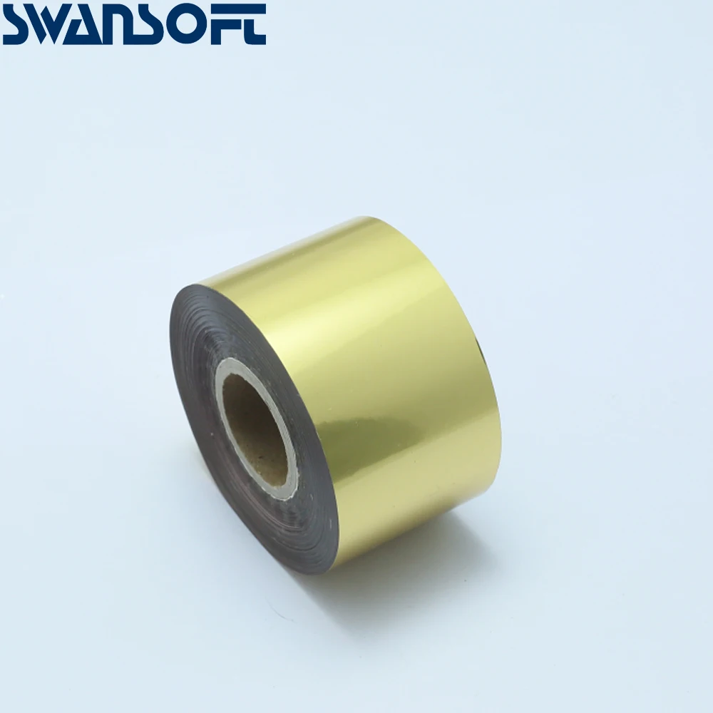Рулон горячей фольги SWANSOFT 120 м x 4 см рулоны фольга для горячего тиснения