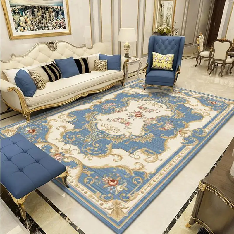 

Persian Luxury Print Carpets Office Commercial Home Living Room Decorative Rug Large Carpet Parlor Sofa Coffee Table Floor Rugs