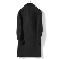 real fur coat men winter clothes 2019 korean long 100 wool fur liner jackets man streetwear fashion fur overcoat 8370b