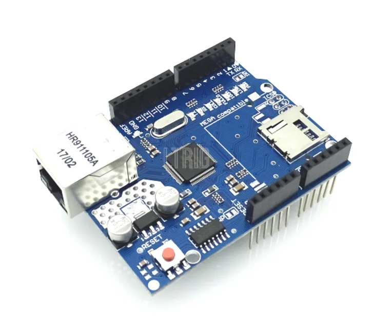 LTRIG пользовательский 1 шт. экран Ethernet щит W5100 R3 Mega 2560 1280 328 UNR макетная плата для |