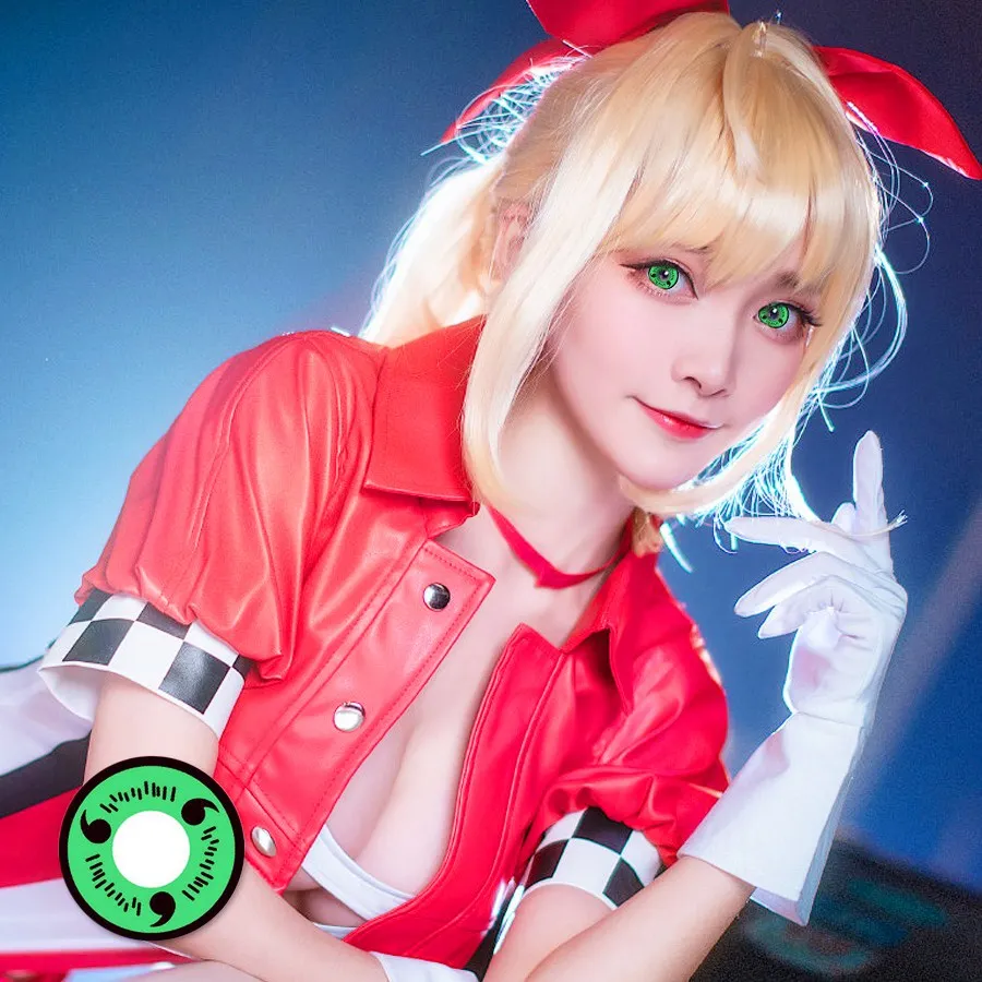 Красивые цветные контактные линзы для зрачков Женская дорожка 14 5 мм Милые