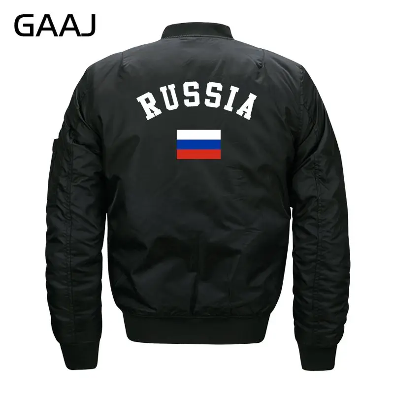 

GAAJ Print Russia Flag Jackets Men Windbreaker Fleece Jacket 6XL 7XL 8XL Warm Casual Parka Army Green Autumn Plus Size Militar