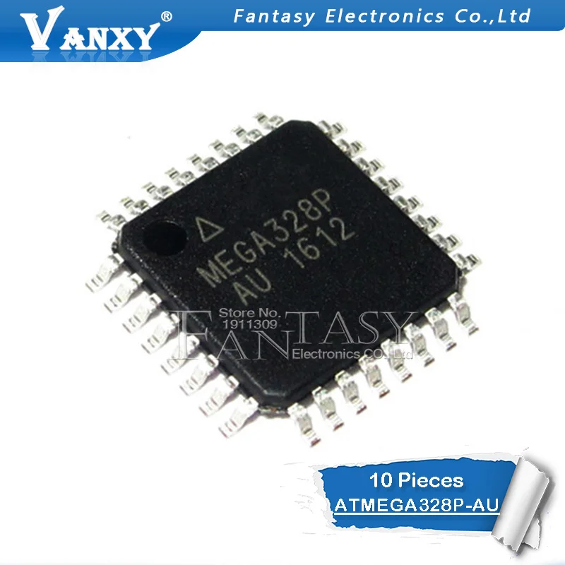 10 шт. флэш-накопитель TQFP ATMEGA328P новая и оригинальная интегральная схема |