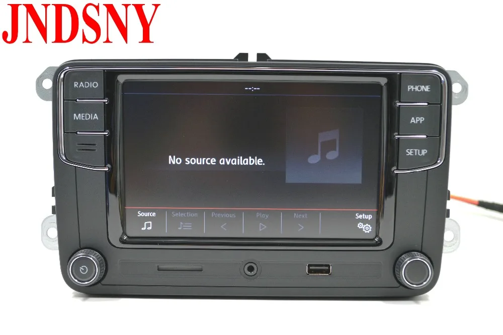 JNDSNY RCD330G CarPlay RCD330 Plus CarPlay Автомагнитола для VW Tiguan Golf 5 6 Jetta MK5 MK6 Passat Polo Touran 6RD 035 187B