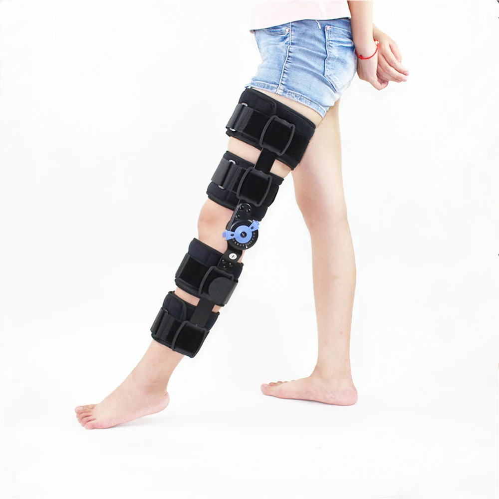 Фото Навесной ортопедическая коленная скобка Поддержка Регулируемая шина