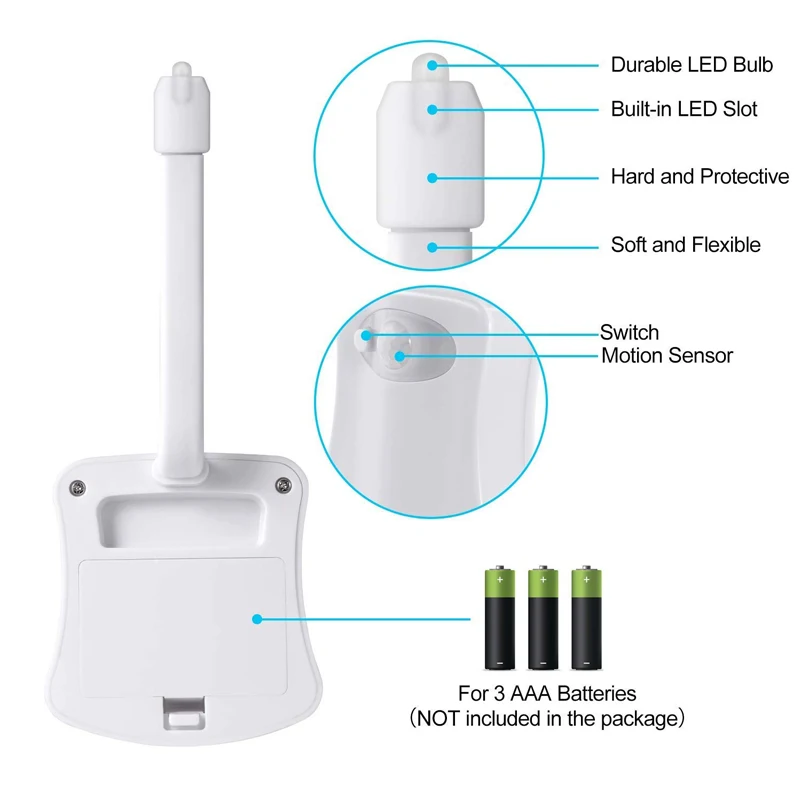 Умный светодиодный ночник с пассивным инфракрасным датчиком движения для