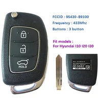 cn020076 original 4 button flip hyundai i10 i20 i30 remote key with 433mhz ce0682 fccid 95430 b9100 oka 865tia tp