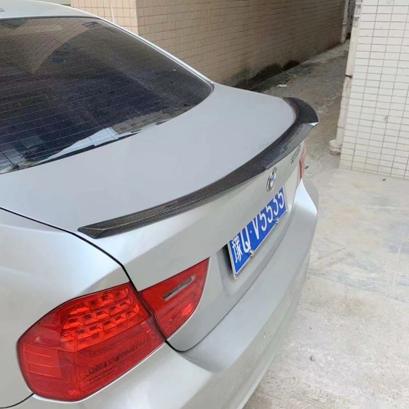 

For BMW E90 spoiler E90 & E92 M3 carbon fiber rear trunk spoiler 318i 320i 325i 330i 2005-2011 E90 sedan rear wing