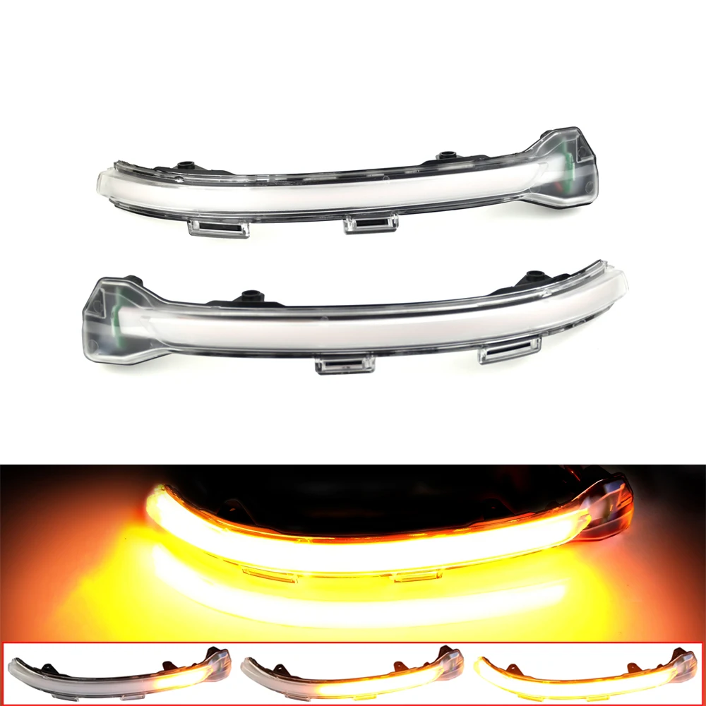

For VW Volkswagen Golf 7 Jetta MK7 VII MK7 Golf 7.5 GTI R Touran Side Mirror Rearview Blinker LED Dynamic Turn Signal Light