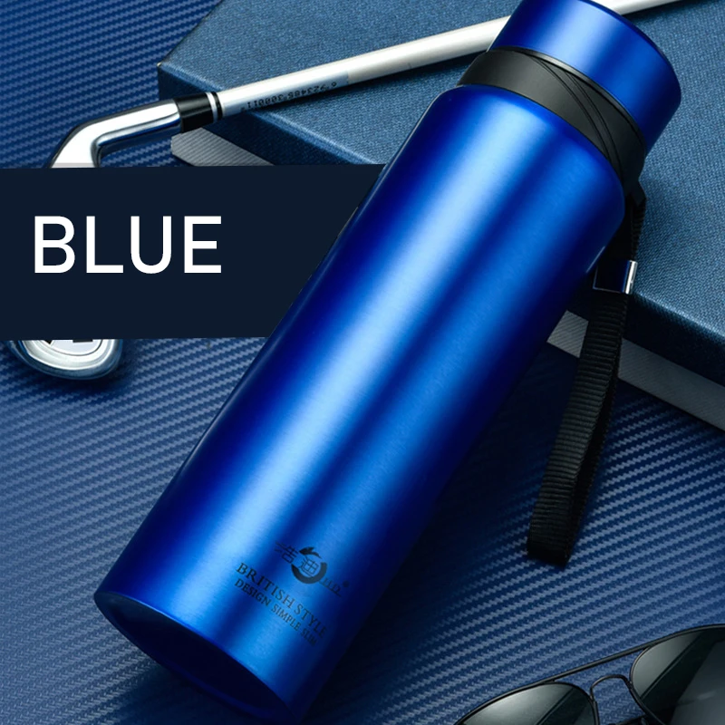 

1000/800/600ml Thermos Vacuum Flask Stainless Steel Large Capacity Tea CupThermos Water Bottles Portable Thermoses