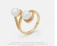 dr2094 elegant 2 color enamel zirconia stone ring 925 sterling silver for women wedding ring