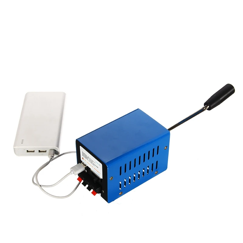 High Power Dynamo Charger Portable Emergency Hand Crank USB Charging Survival Generator | Инструменты