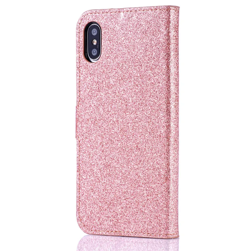 Блестящий чехол кошелек из искусственной кожи с 3D цветком и жемчугом для Iphone 11 Pro