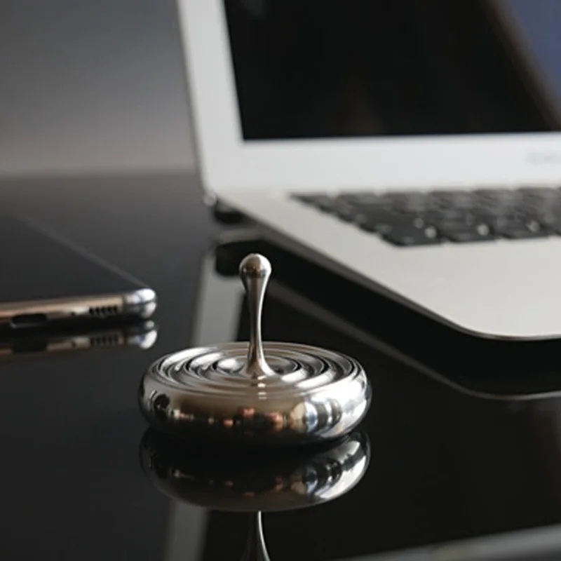 Спиннер ручной витой из нержавеющей стали с гироскопом в виде капли