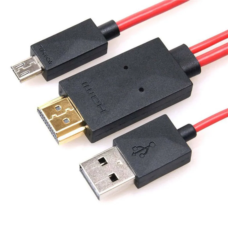 1080P MHL Micro USB Для HDMI HD ТВ-кабеля адаптер для Samsung Android смартфонов |