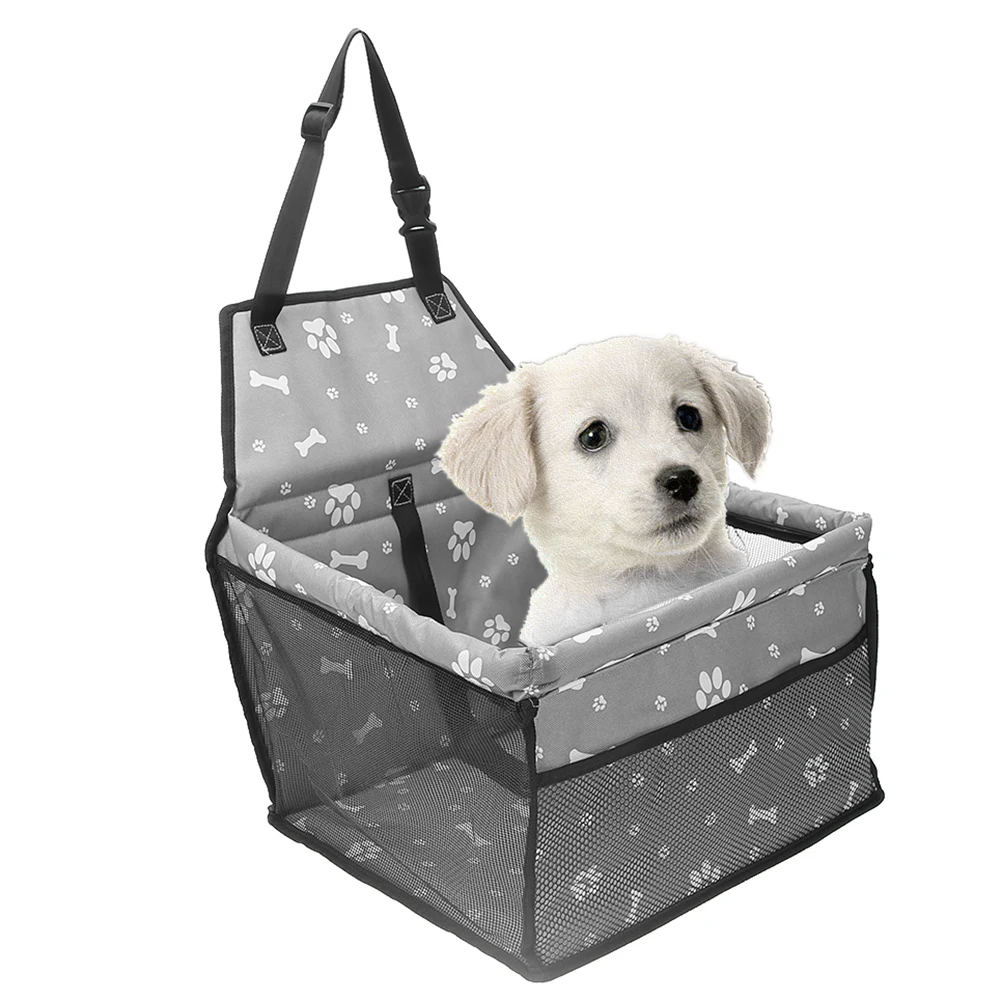 Сетчатый Чехол для переноски костей и собак защитное сиденье автомобиля с