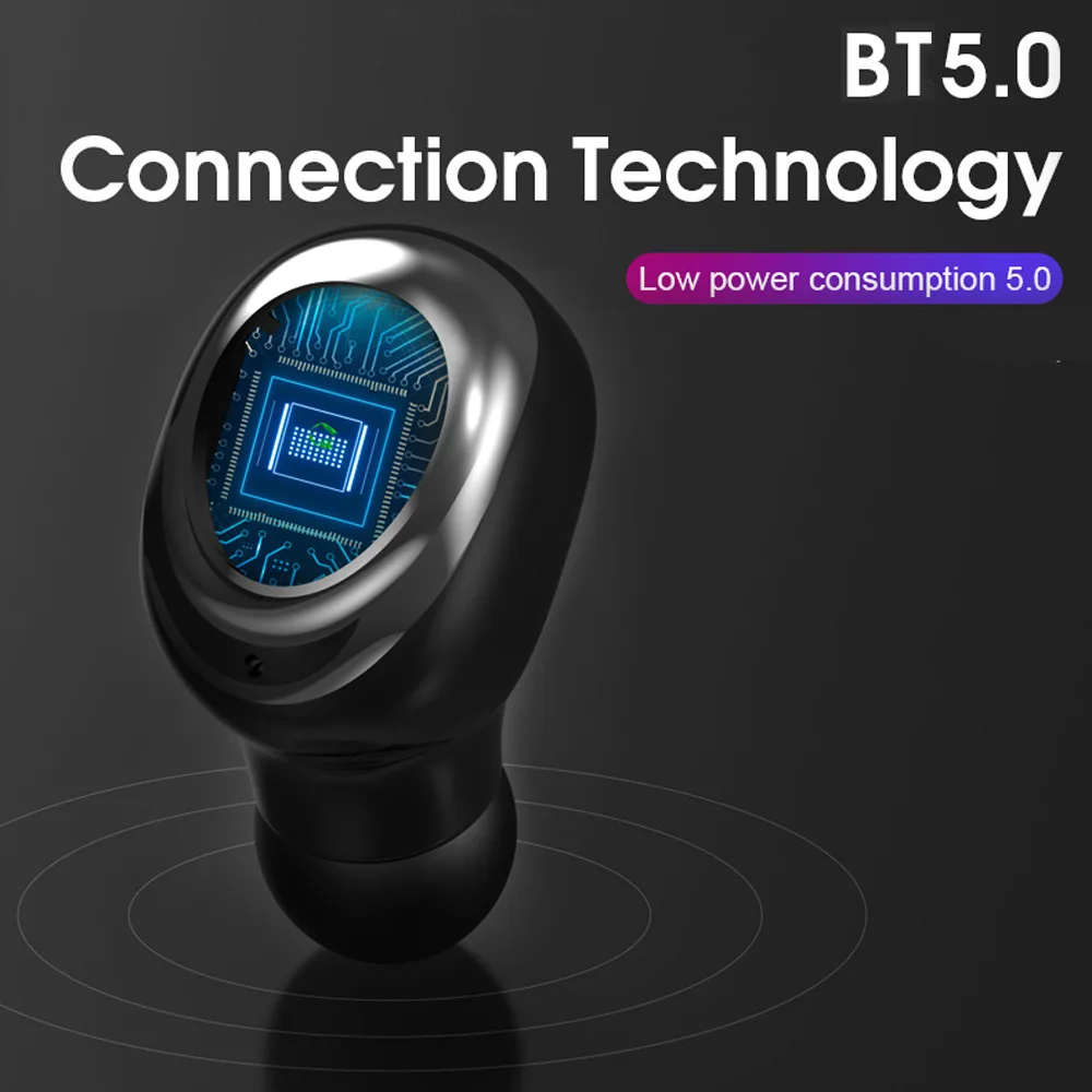 TWS светодиодный шники S11 с поддержкой Bluetooth и сенсорным управлением 3500 мАч |