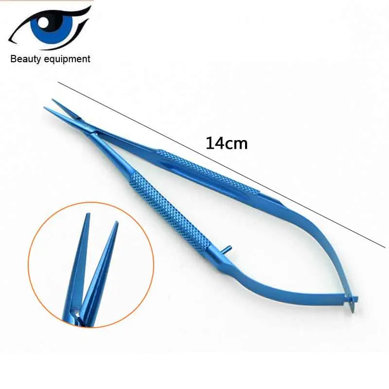 14 см титановые микрохирургические инструменты микрохирургический набор