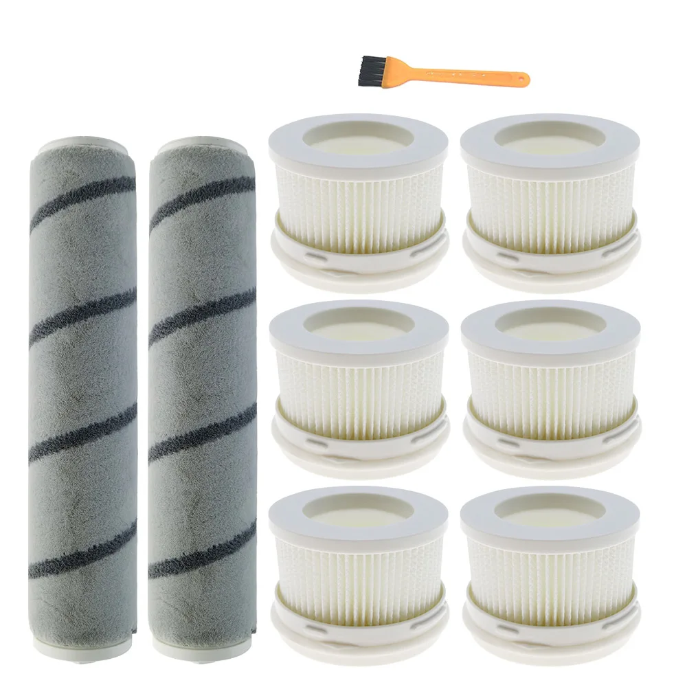 

Hepa Filter Rolling Brush Replacement for Xiaomi Mijia 1C Handheld Wireless Vacuum Cleaner Roller Brushes Cleaning Brush Parts