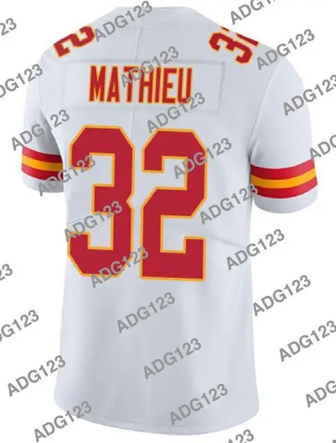 

Stitch Kansas City Tyrann Mathieu White Men Women Kid Youth Vapor Limited Jersey