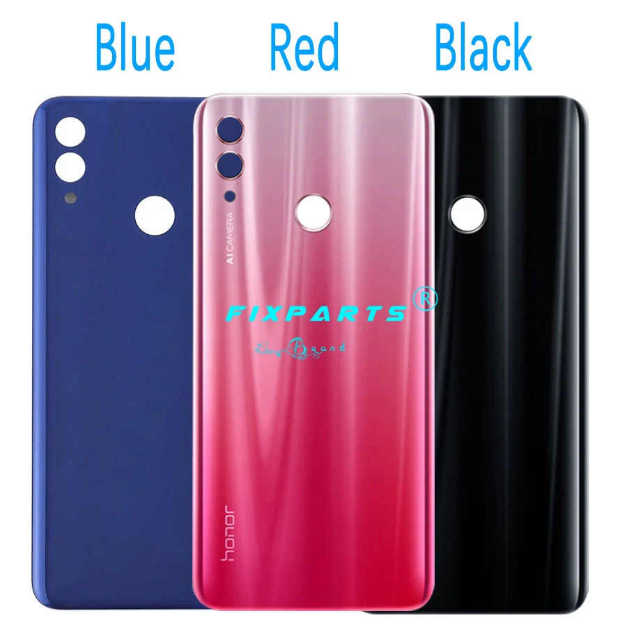 Заднее стекло для Huawei honor 10 задней крышки батарейного отсека Корпус + заднего